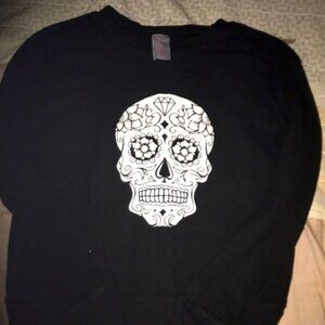 Black long sleeve sweater